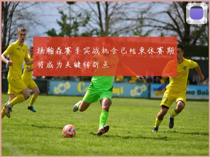 杨瀚森赛季实战机会已结束休赛期将成为关键转折点